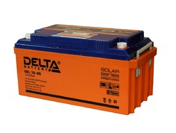 Аккумуляторная батарея GEL 12-65, 65 Ач, производства Delta