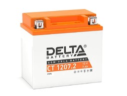 Мото аккумулятор Delta CT 1207.2